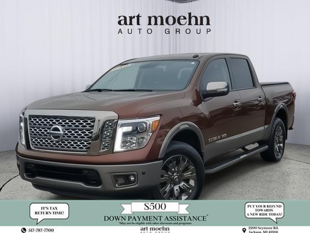 used 2019 Nissan Titan car, priced at $27,515