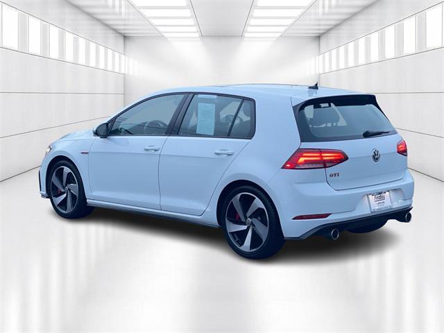 used 2019 Volkswagen Golf GTI car, priced at $23,499