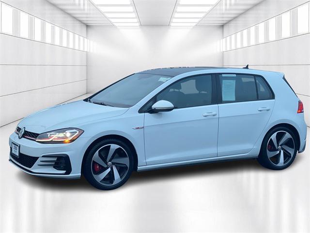 used 2019 Volkswagen Golf GTI car, priced at $23,499