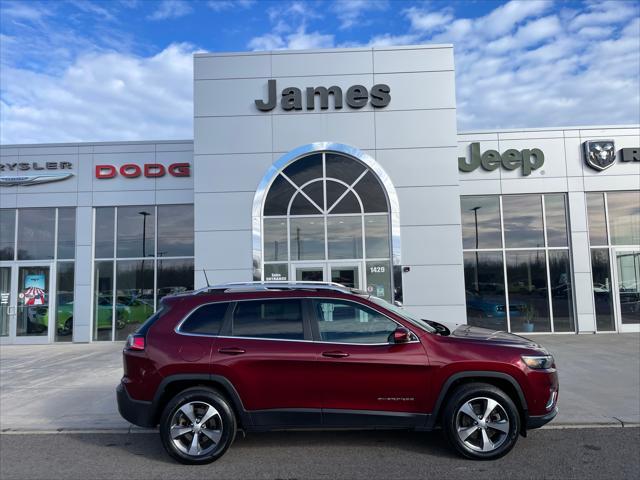 used 2021 Jeep Cherokee car, priced at $26,928
