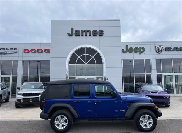 used 2018 Jeep Wrangler Unlimited car, priced at $27,928
