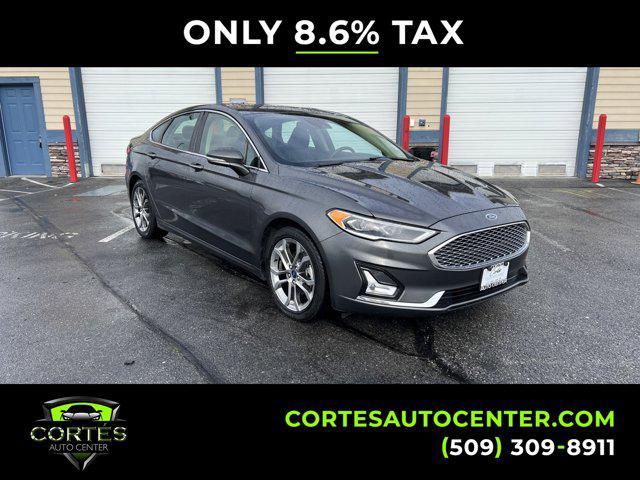 used 2020 Ford Fusion car, priced at $19,197