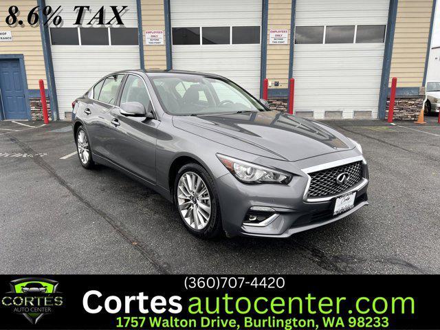 used 2021 INFINITI Q50 car, priced at $23,997