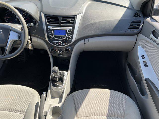 used 2013 Hyundai Accent car, priced at $4,899