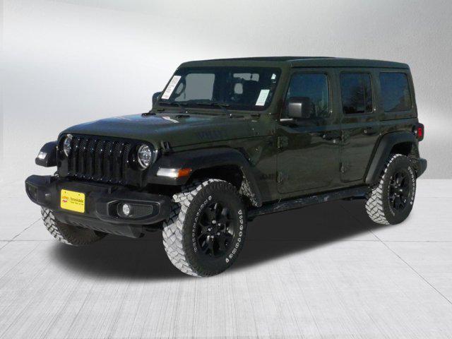 used 2021 Jeep Wrangler car, priced at $32,500