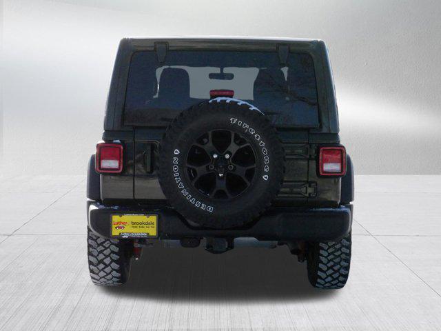 used 2021 Jeep Wrangler car, priced at $32,500