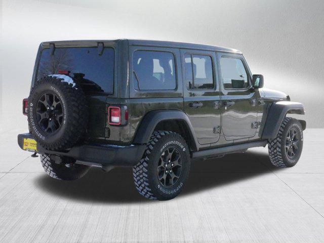 used 2021 Jeep Wrangler car, priced at $32,500