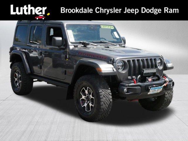 used 2021 Jeep Wrangler Unlimited car, priced at $41,336