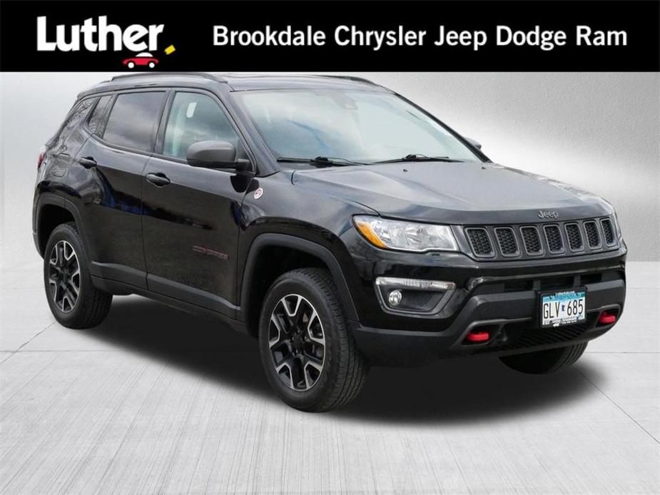 used 2021 Jeep Compass car, priced at $23,410