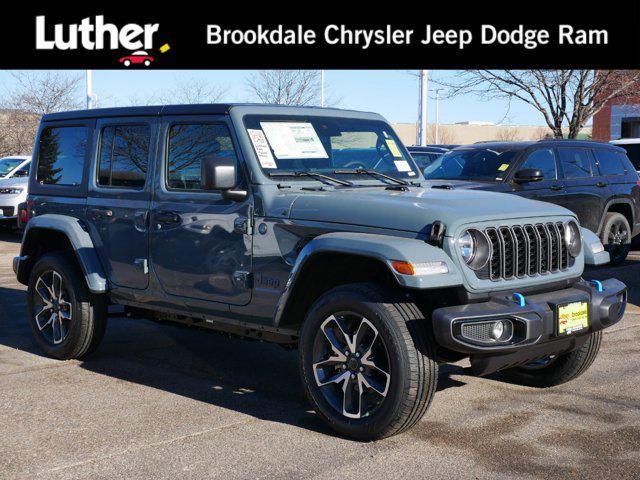 new 2024 Jeep Wrangler 4xe car, priced at $48,885