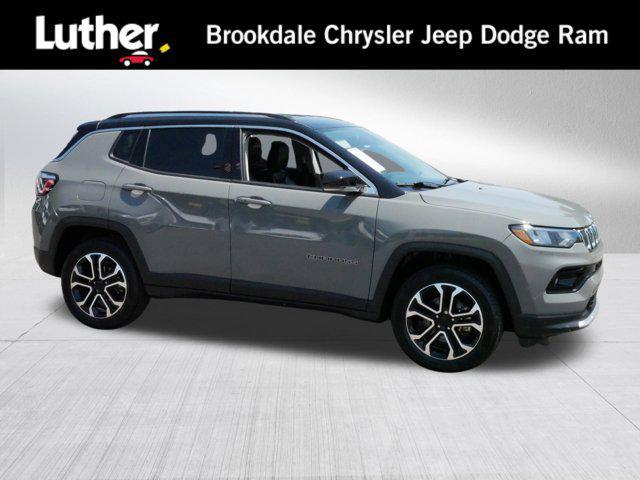 used 2022 Jeep Compass car, priced at $22,702
