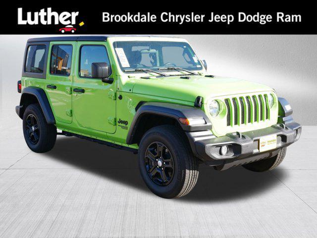 used 2021 Jeep Wrangler Unlimited car, priced at $31,700