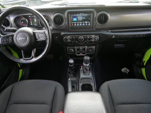 used 2021 Jeep Wrangler Unlimited car, priced at $32,788
