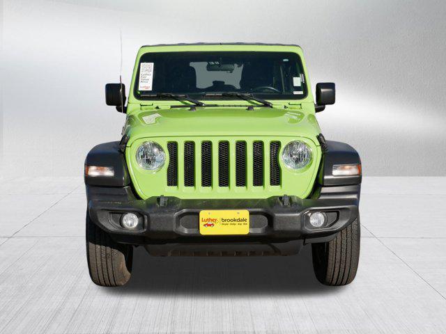 used 2021 Jeep Wrangler Unlimited car, priced at $31,700