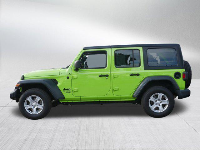 used 2021 Jeep Wrangler Unlimited car, priced at $32,788
