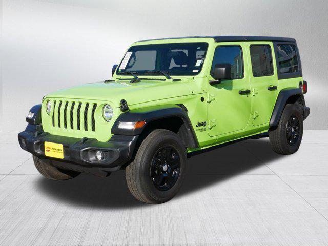 used 2021 Jeep Wrangler Unlimited car, priced at $31,700