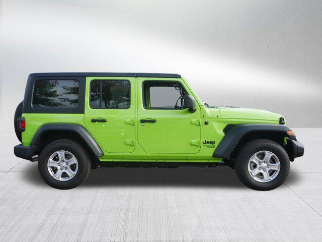 used 2021 Jeep Wrangler Unlimited car, priced at $32,788