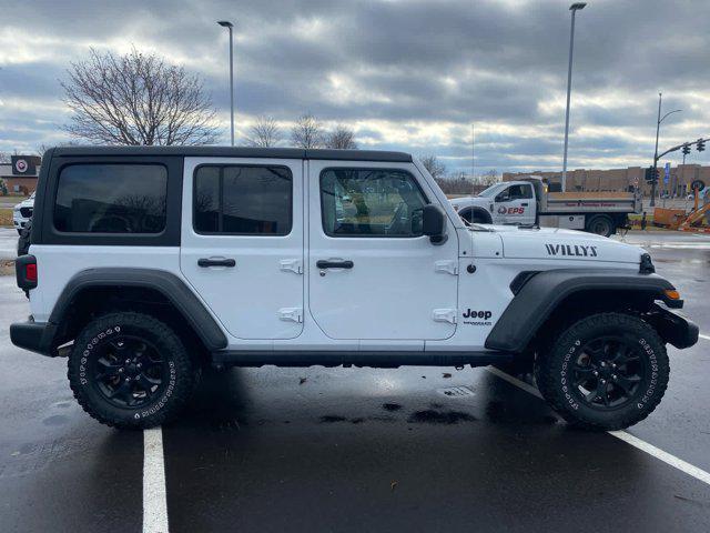 used 2021 Jeep Wrangler car, priced at $33,800