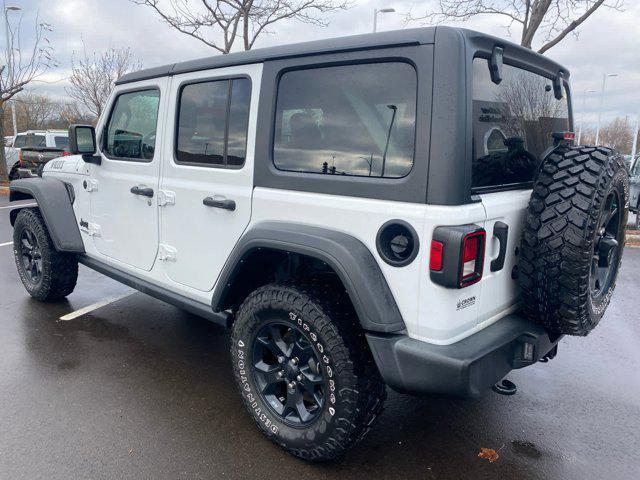 used 2021 Jeep Wrangler car, priced at $33,800