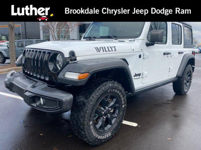 used 2021 Jeep Wrangler car, priced at $33,800