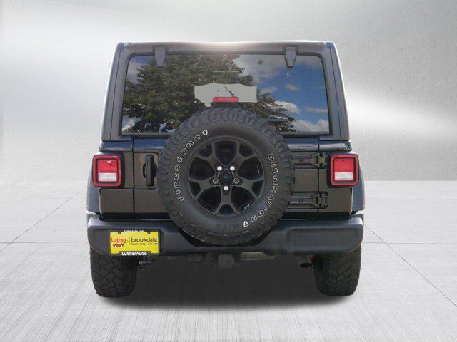 used 2021 Jeep Wrangler car, priced at $31,987