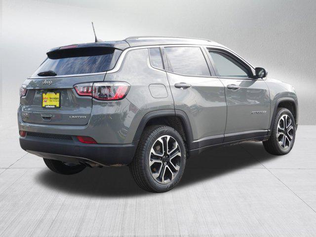 used 2022 Jeep Compass car, priced at $23,688