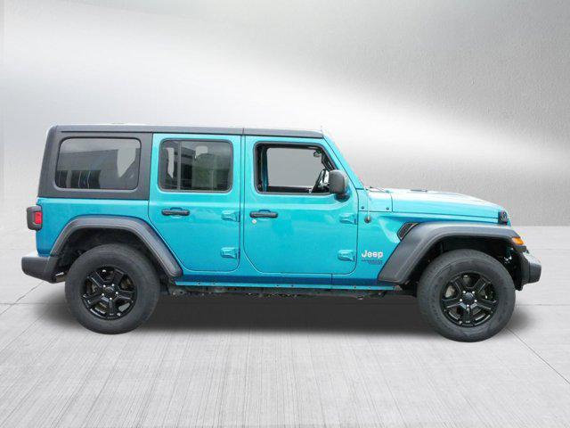 used 2020 Jeep Wrangler Unlimited car, priced at $23,500