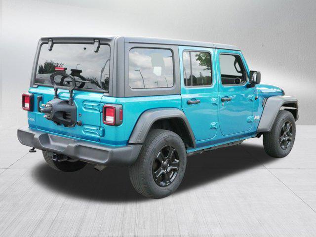 used 2020 Jeep Wrangler Unlimited car, priced at $23,500