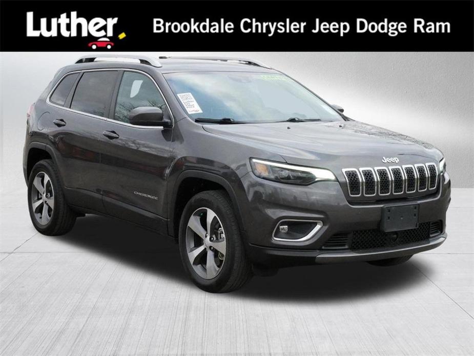 used 2021 Jeep Cherokee car, priced at $27,000