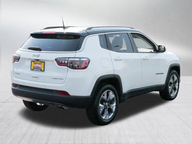 used 2021 Jeep Compass car, priced at $21,990