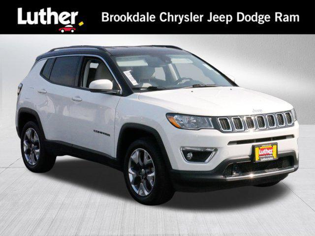 used 2021 Jeep Compass car, priced at $21,990