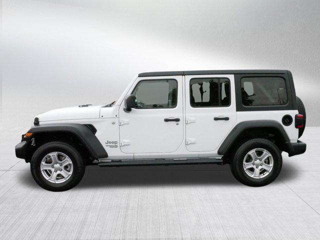 used 2021 Jeep Wrangler Unlimited car, priced at $31,993