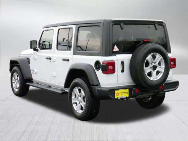 used 2021 Jeep Wrangler Unlimited car, priced at $31,993