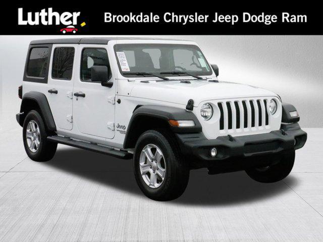 used 2021 Jeep Wrangler Unlimited car, priced at $31,993