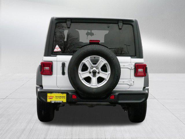 used 2021 Jeep Wrangler Unlimited car, priced at $31,993