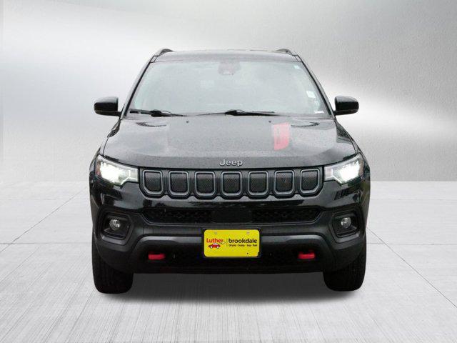 used 2022 Jeep Compass car, priced at $22,988