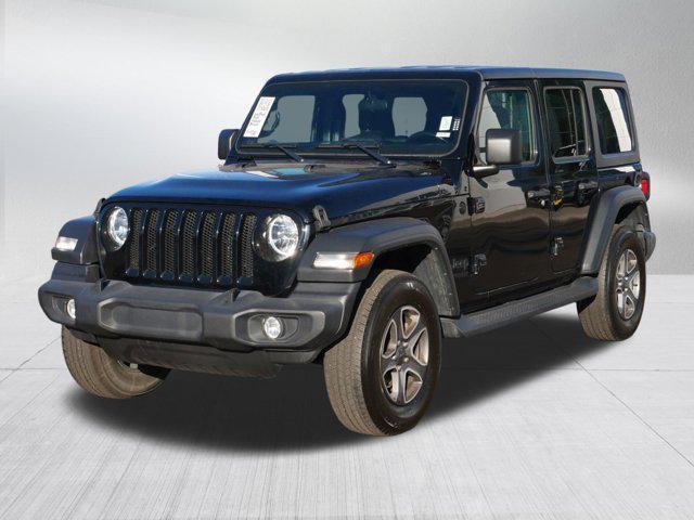 used 2022 Jeep Wrangler Unlimited car, priced at $29,607