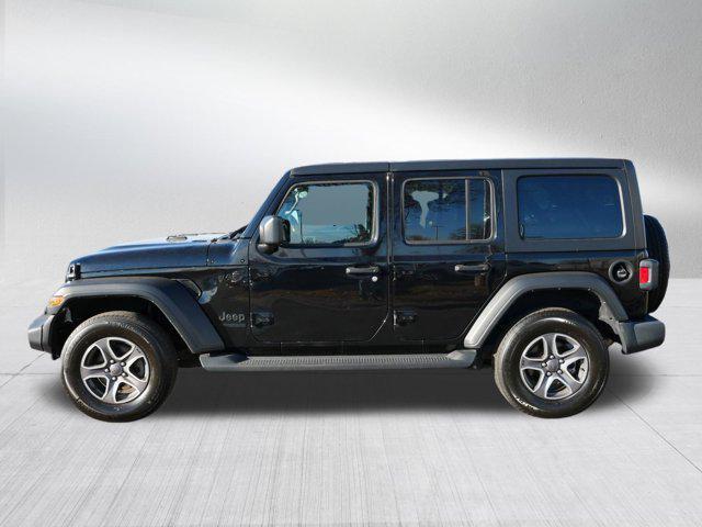 used 2022 Jeep Wrangler Unlimited car, priced at $29,607