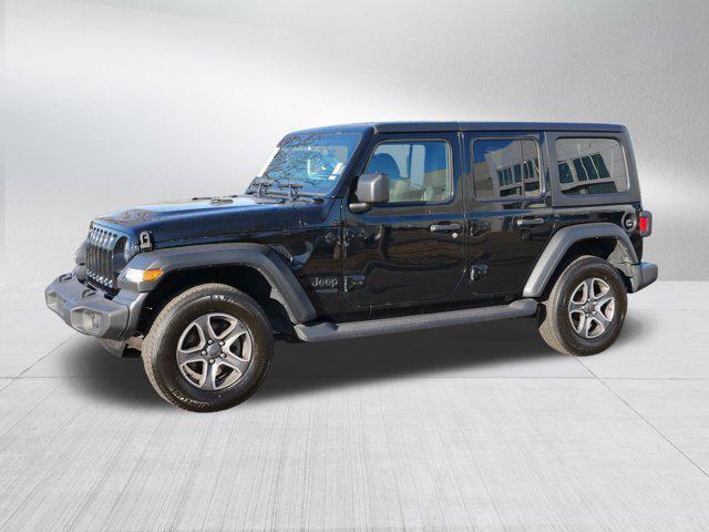 used 2022 Jeep Wrangler Unlimited car, priced at $29,607