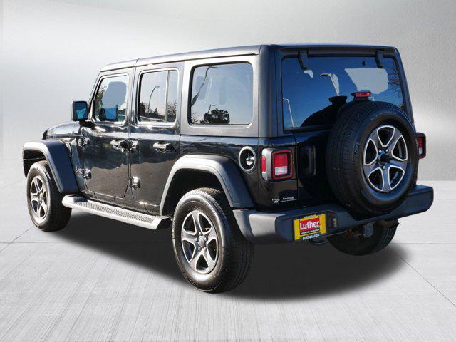 used 2022 Jeep Wrangler Unlimited car, priced at $29,607
