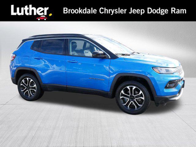 used 2022 Jeep Compass car, priced at $20,000