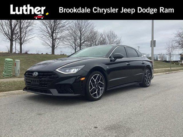 used 2021 Hyundai Sonata car, priced at $24,295