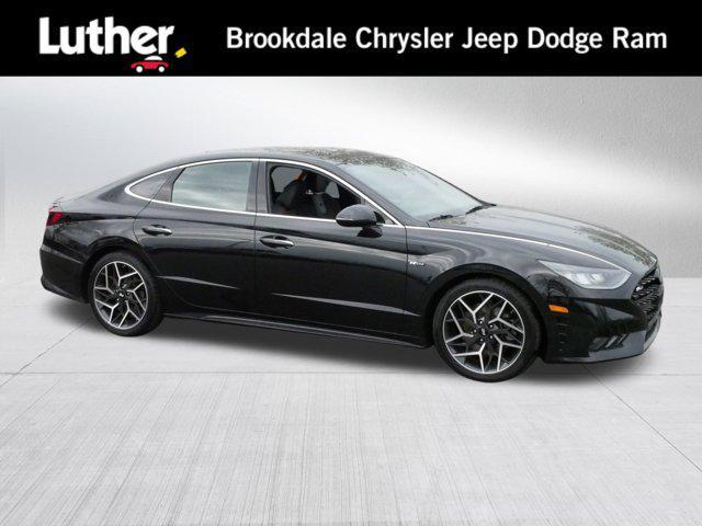 used 2021 Hyundai Sonata car, priced at $24,048