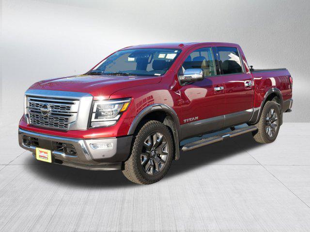 used 2021 Nissan Titan car, priced at $38,898