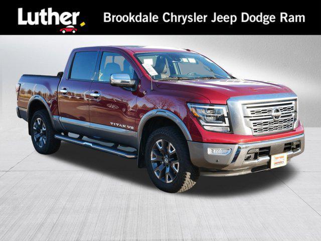 used 2021 Nissan Titan car, priced at $38,898