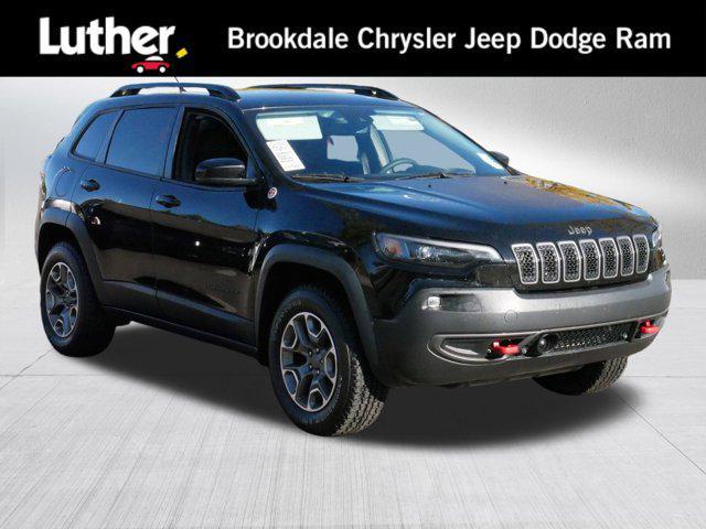 used 2022 Jeep Cherokee car, priced at $27,694