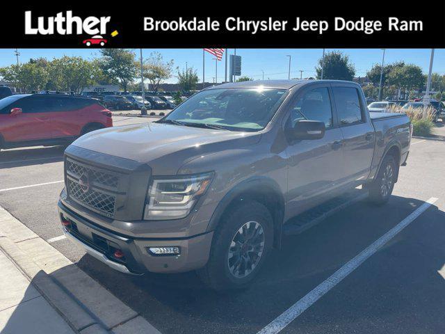 used 2023 Nissan Titan car, priced at $42,457