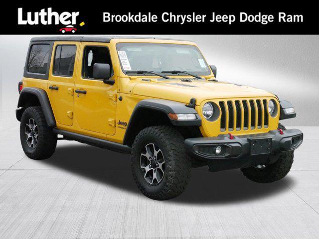 used 2020 Jeep Wrangler Unlimited car, priced at $38,499