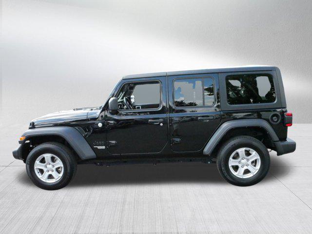 used 2021 Jeep Wrangler Unlimited car, priced at $30,500