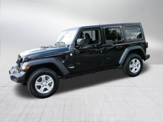 used 2021 Jeep Wrangler Unlimited car, priced at $30,500